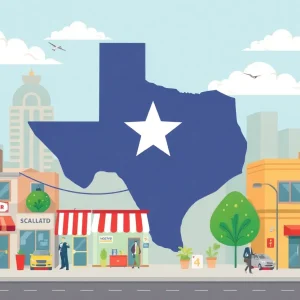 Texas Business Tax Relief Scene