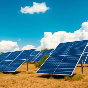 Waterloo Solar Project in Bastrop County