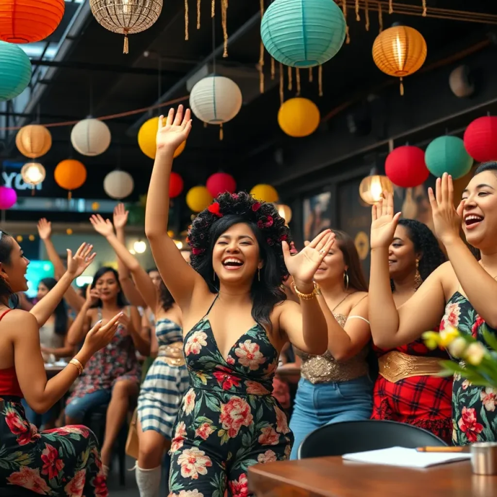 Celebration of women empowerment in San Antonio with live performances.