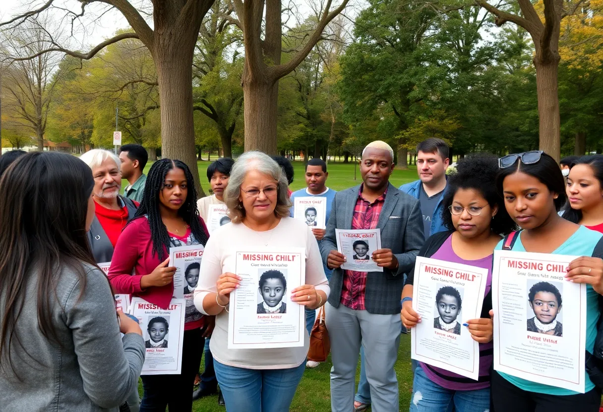 Residents of San Antonio come together to search for a missing girl.
