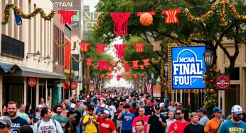 San Antonio Prepares for NCAA Men’s Final Four Weekend
