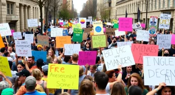 Thousands Rally in Southern California Against Trump Policies