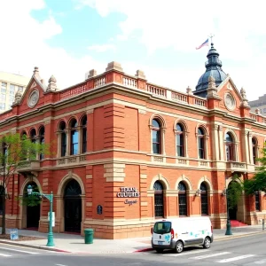 Historic Institute of Texan Cultures building in San Antonio