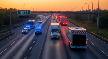Tragic Morning on Interstate 35 in San Antonio