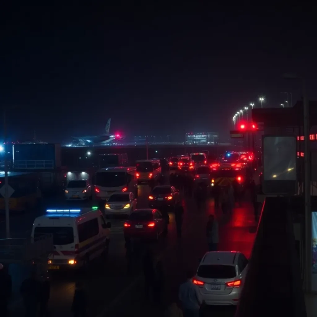 Emergency response at a tragic incident near the San Antonio airport